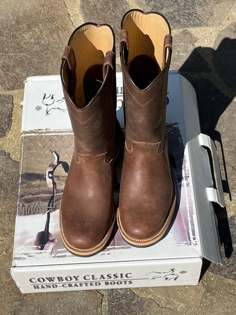 Westernové boty 40