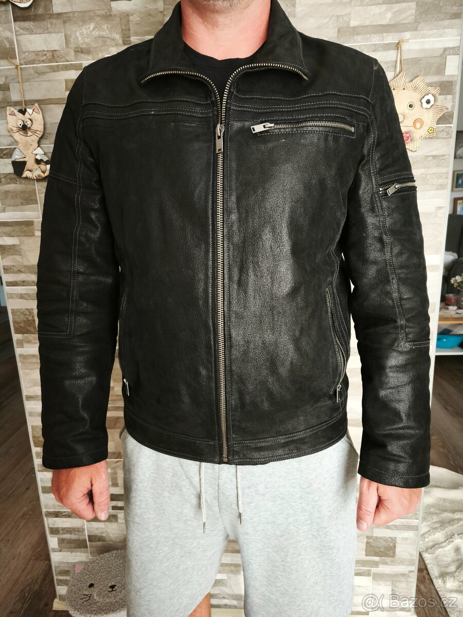 Kožená bunda Kara vel. 56