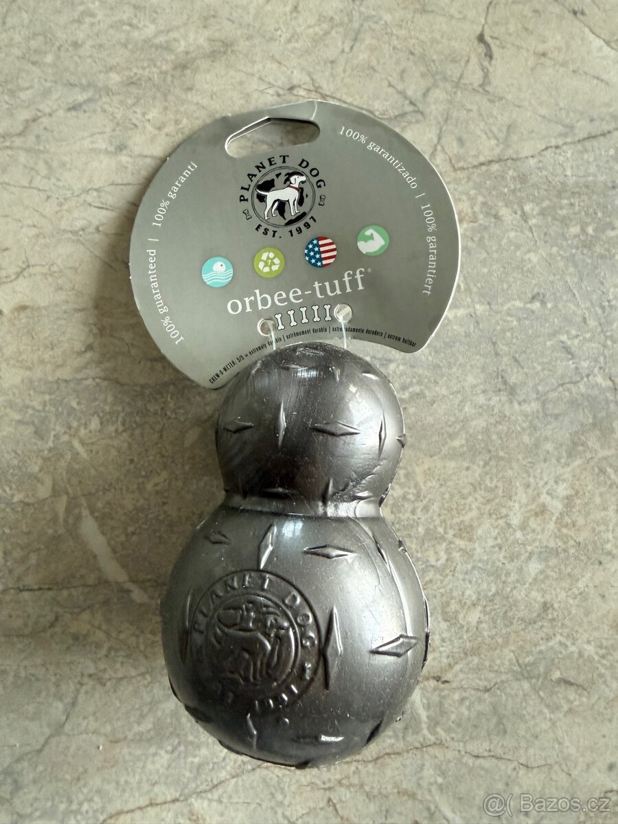 Planet Dog Orbee-Tuff Diamond Plate Double-Tuff Large Chew