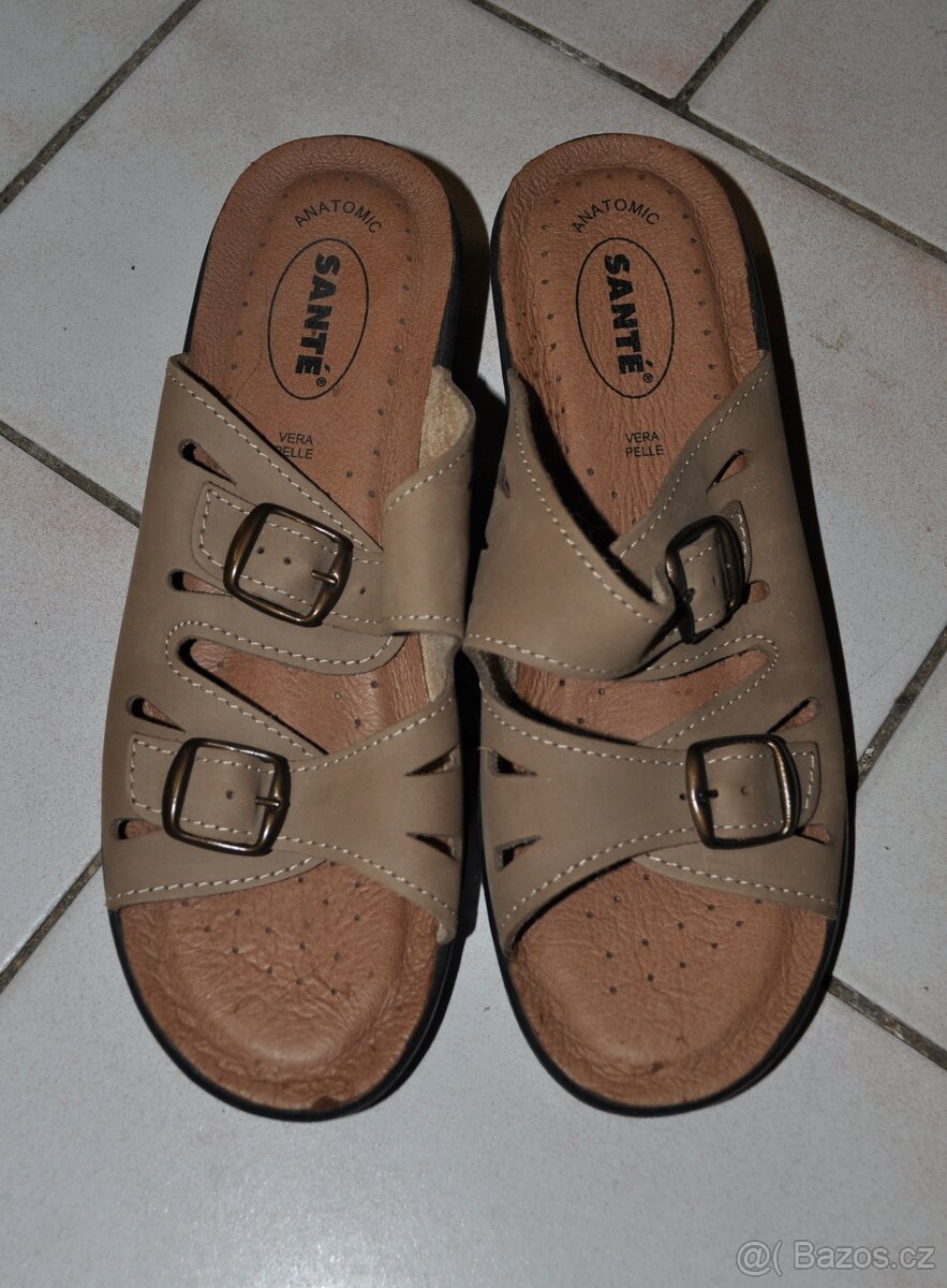 dámské pantofle vel. 39 SANTÉ