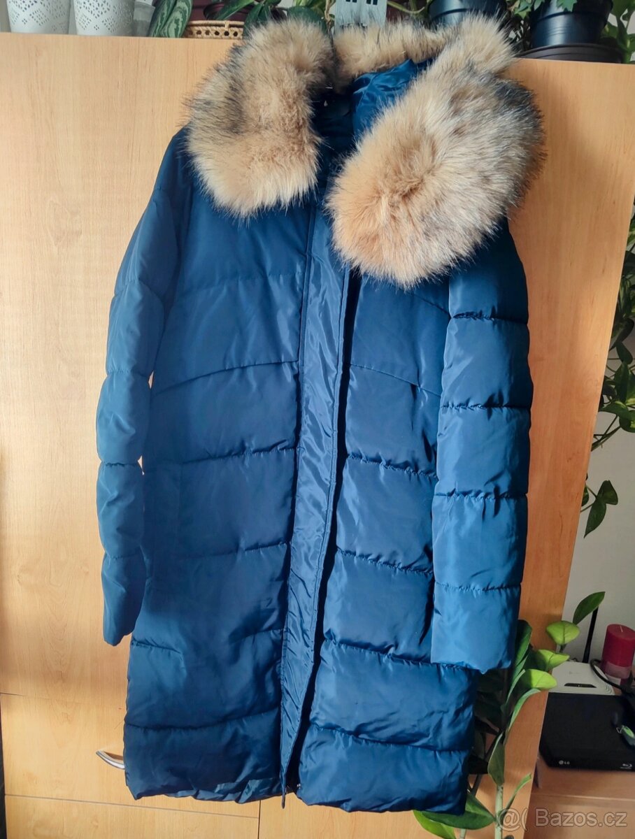 Reserved kabát modrý