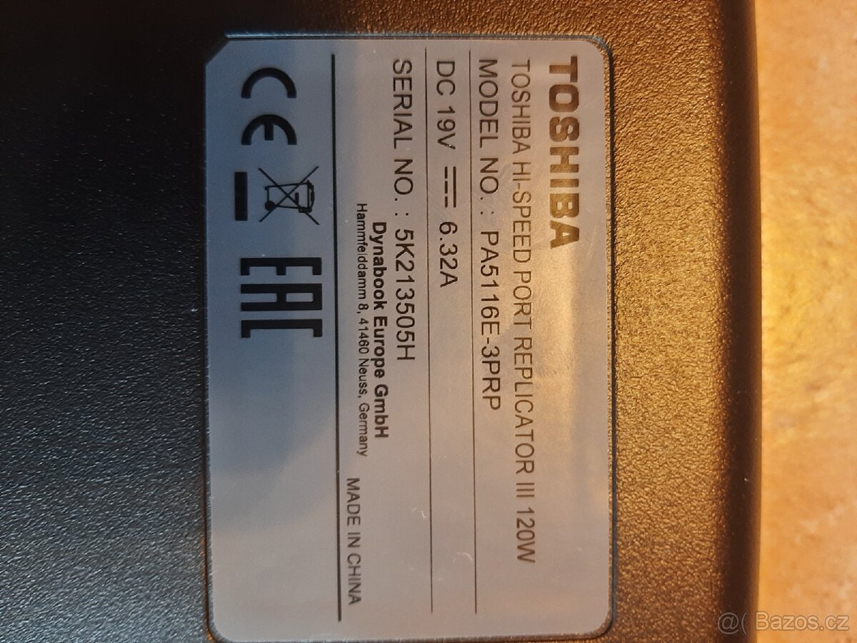 Prodám Dokovscí stanici Toshiba pro PC