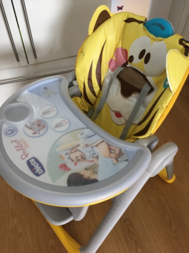 Jídelní židlička Chicco Polly