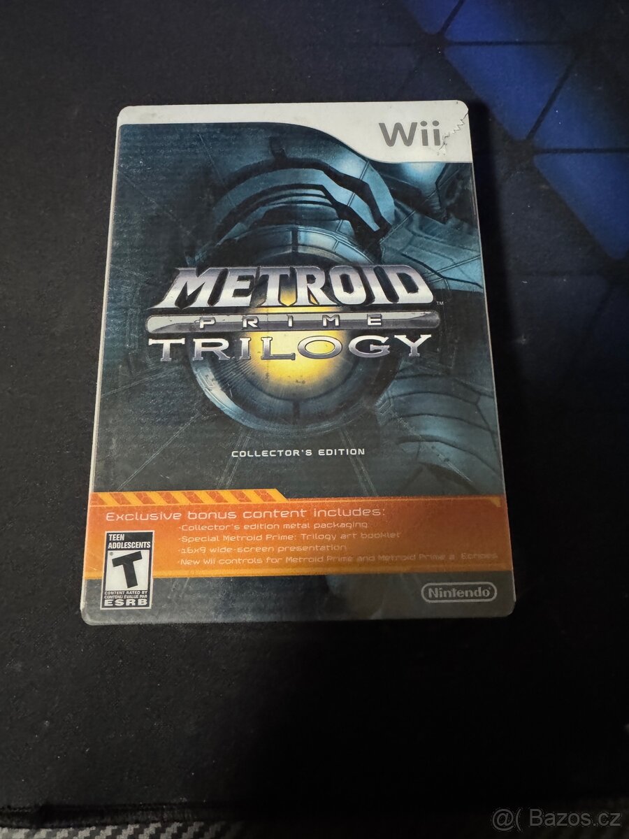 Nintendo Wii Metroid Prime Trilogy Collector’s Edition