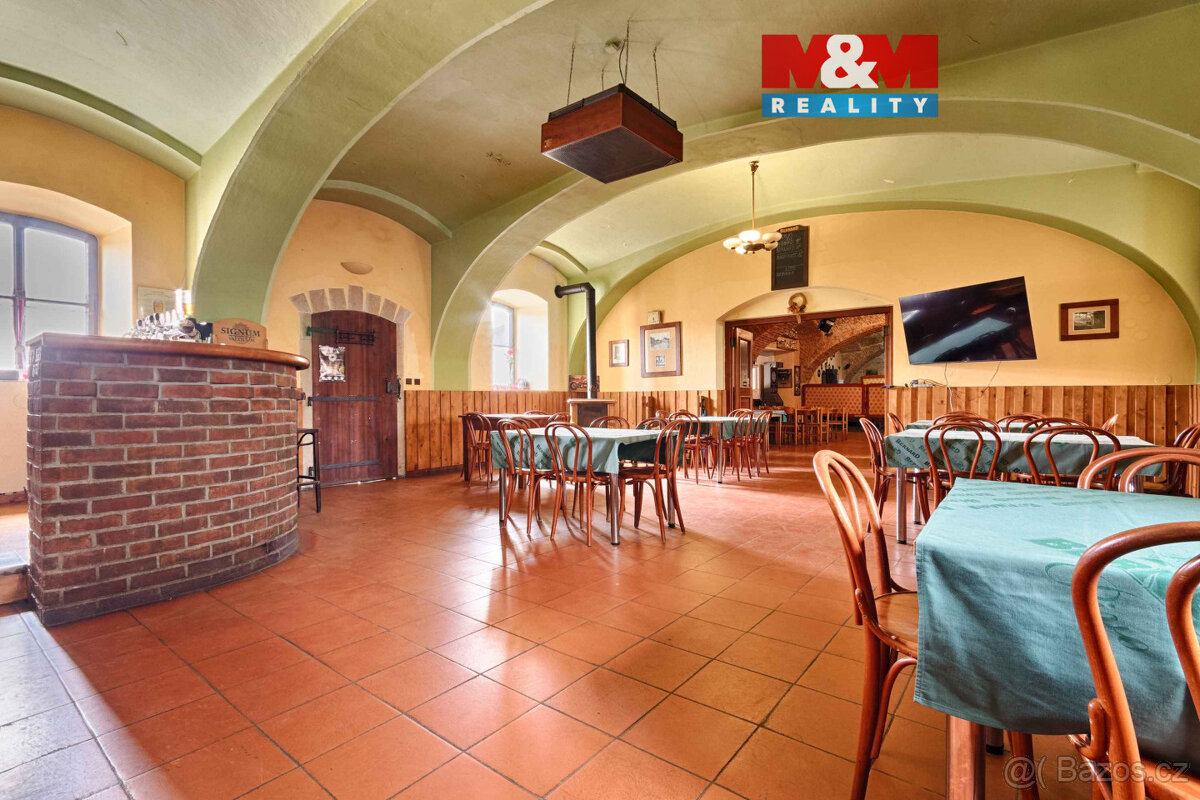 Prodej restaurace, stravování, 879 m², Studená, ul. Tyršova