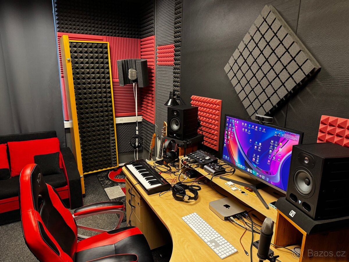 Nahrávací & podcastové studio (Filmové ateliéry Barrandov)