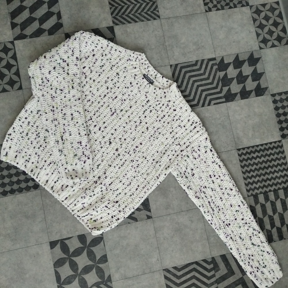 Nový teplý součkový svetr vel. 158 - 164 (S - M)