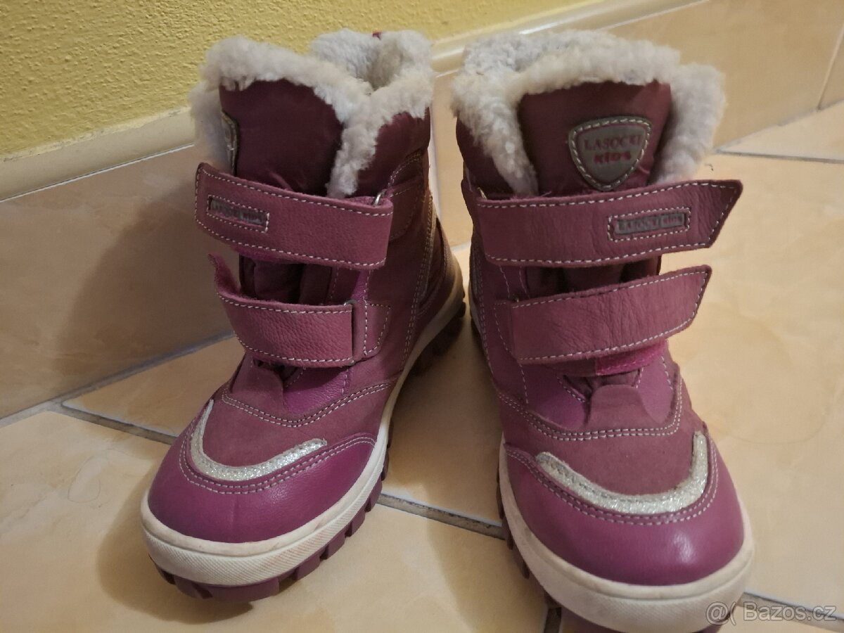 Dívčí zimní boty