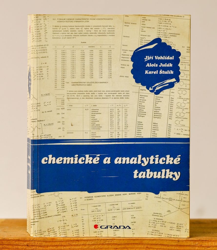 Chemické a analytické tabulky