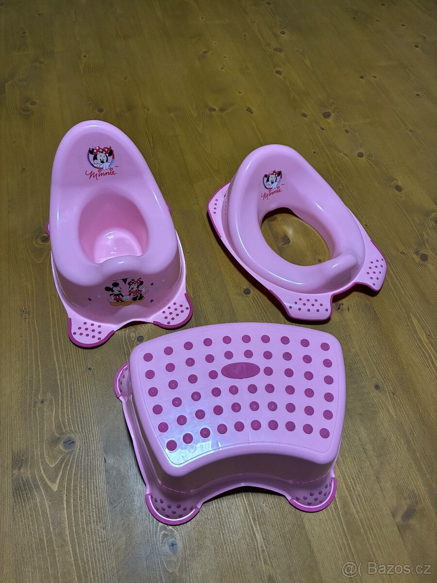 Set - nočník, stupínek a prkénko na WC