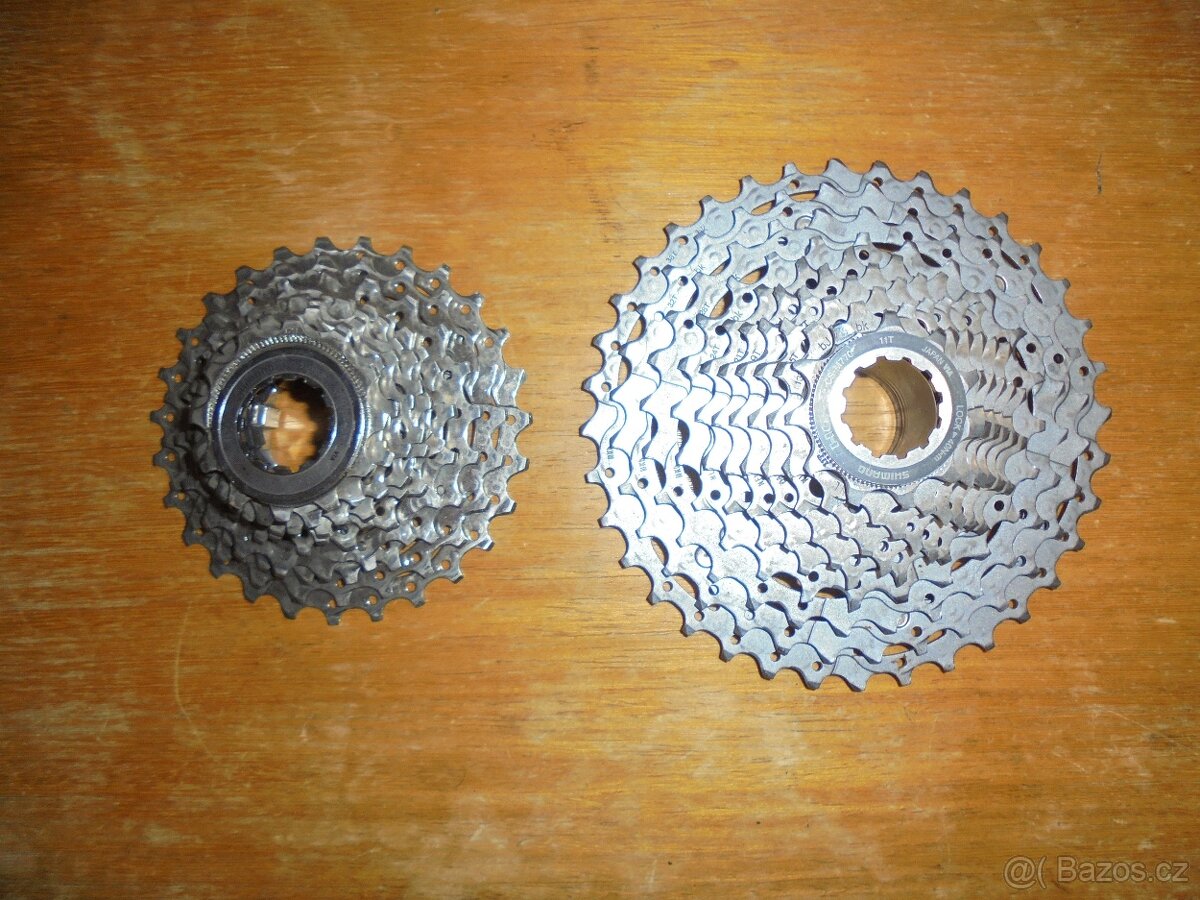 Cestná + MTB Shimano Kazeta 10 speed.