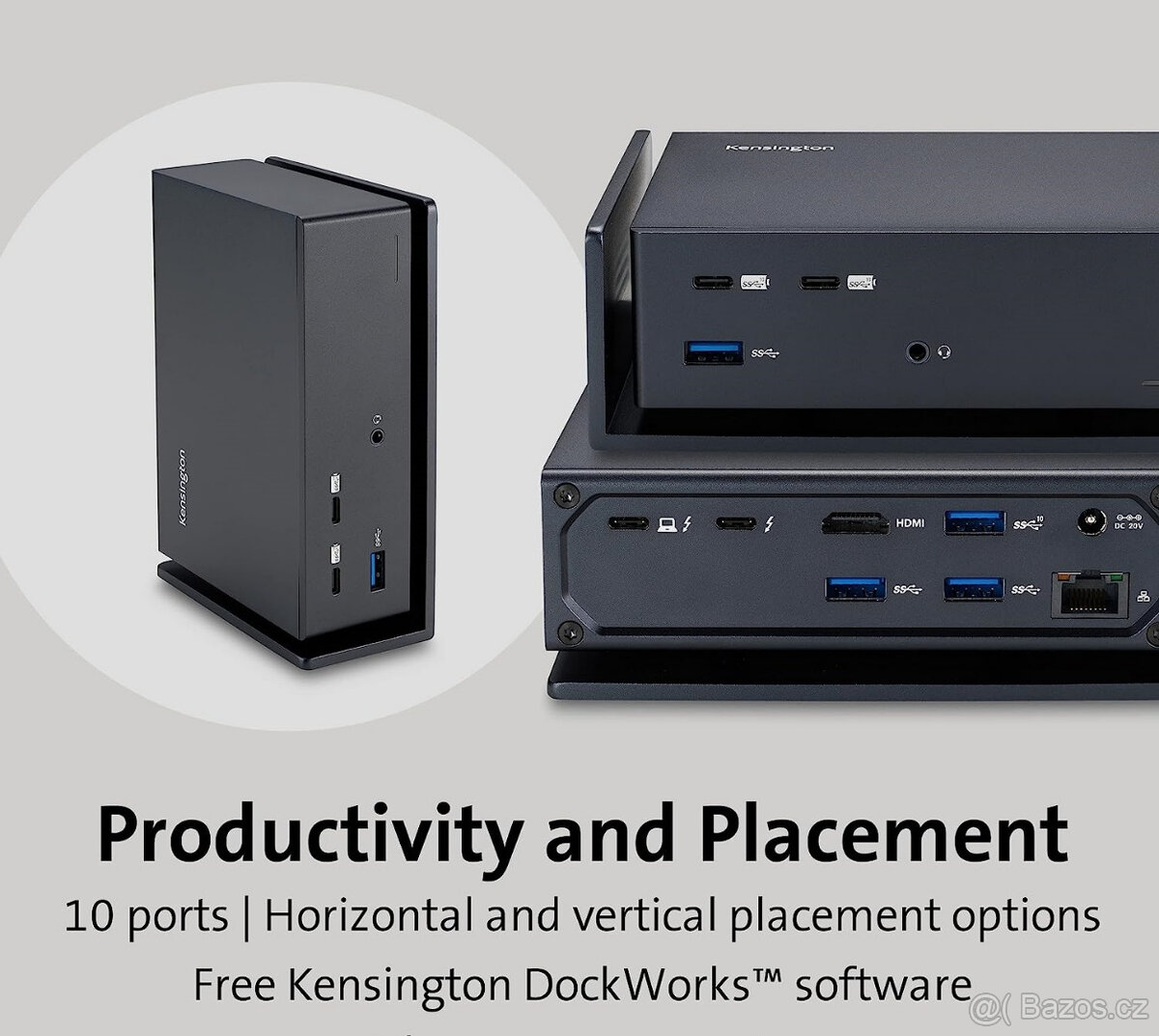 nová dokovací stanice KENSINGTON SD5560T USB-C