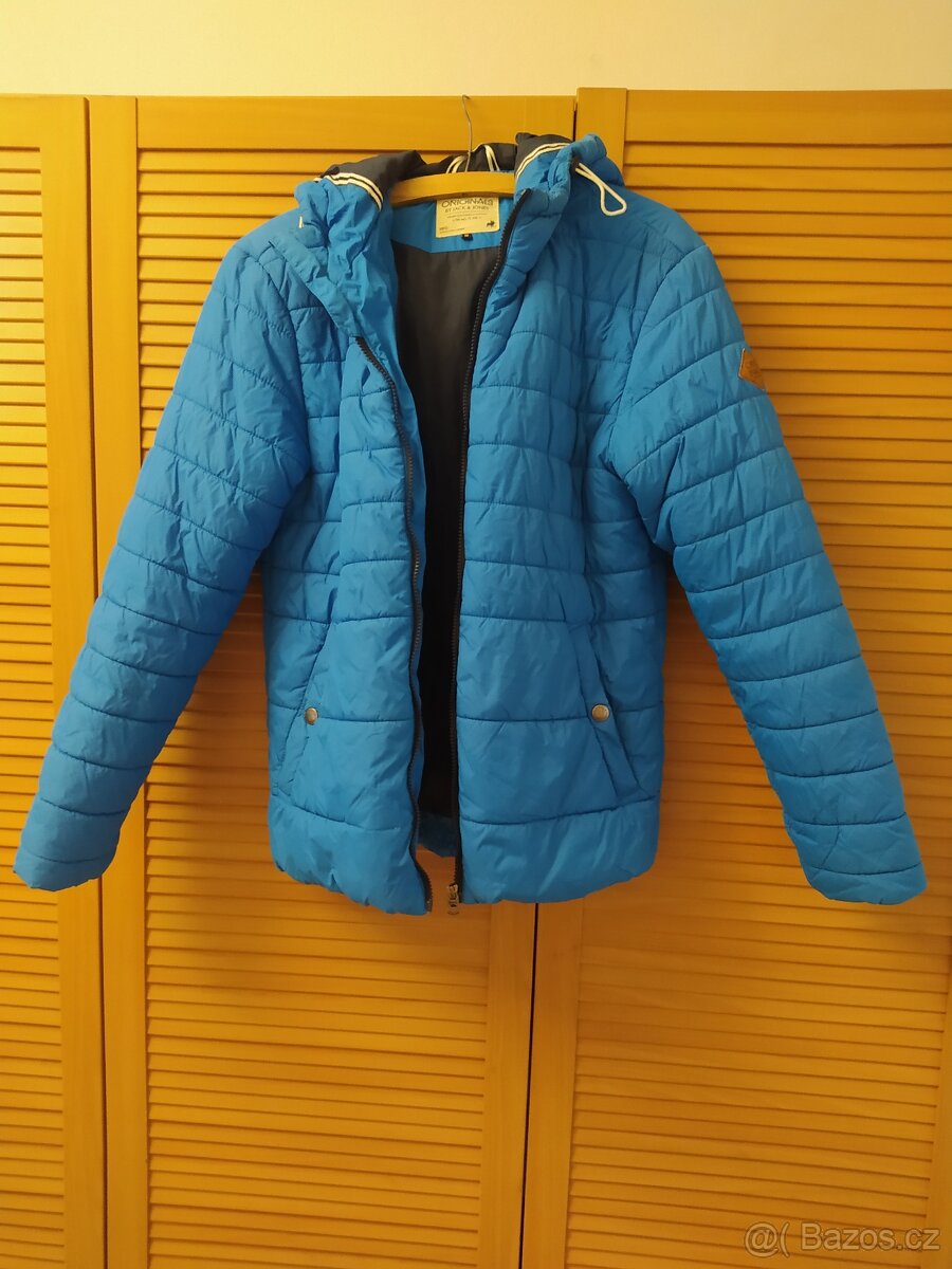 Modrá bunda Originals by Jack & Jones - Velikost M
