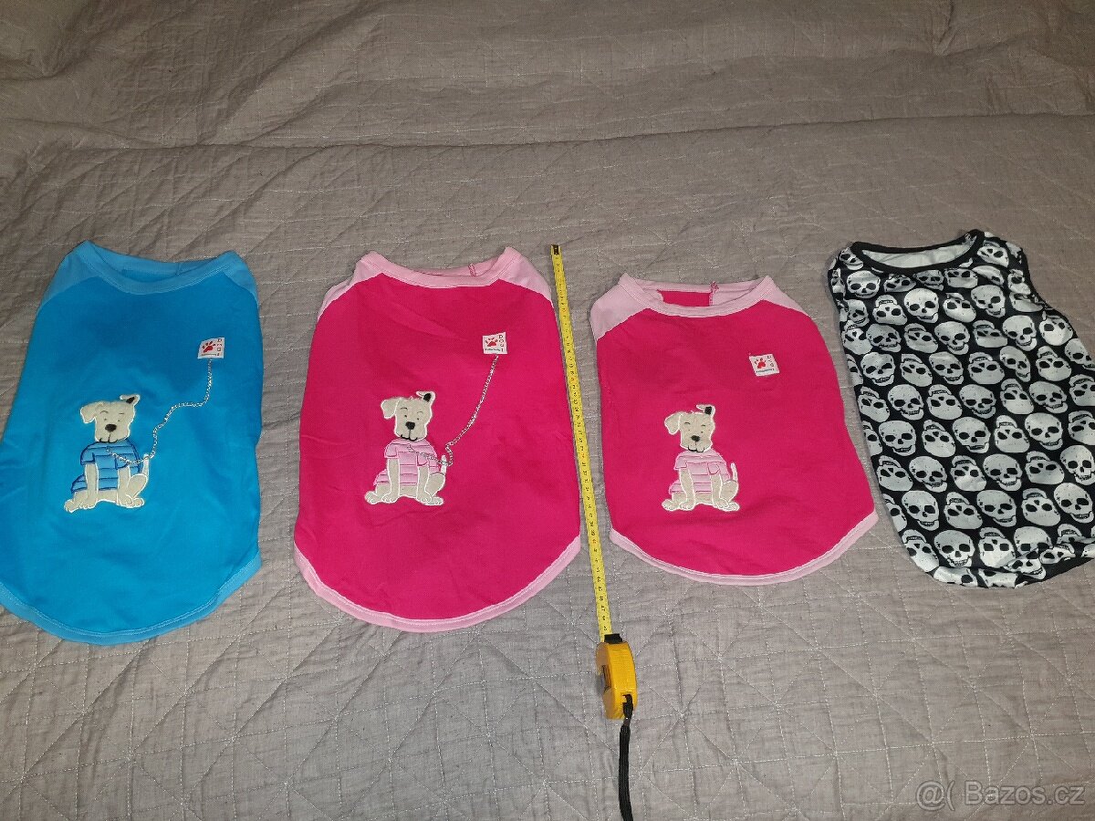 Psi tricko bavlnene