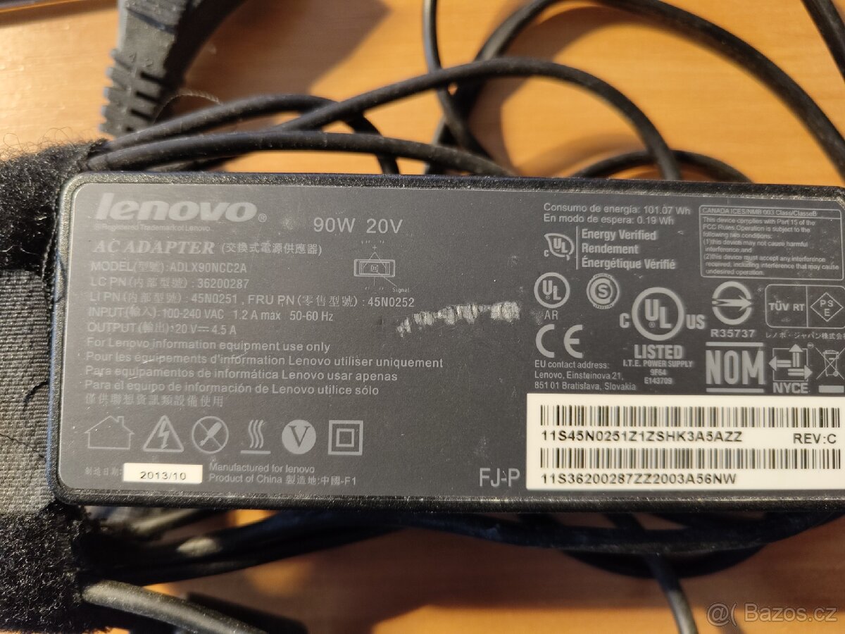Napájecí adaptér Lenovo 90W