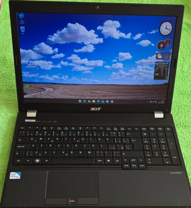Acer TravelMate 5760Z, SSD 240GB, 8GB RAM, Windows 11