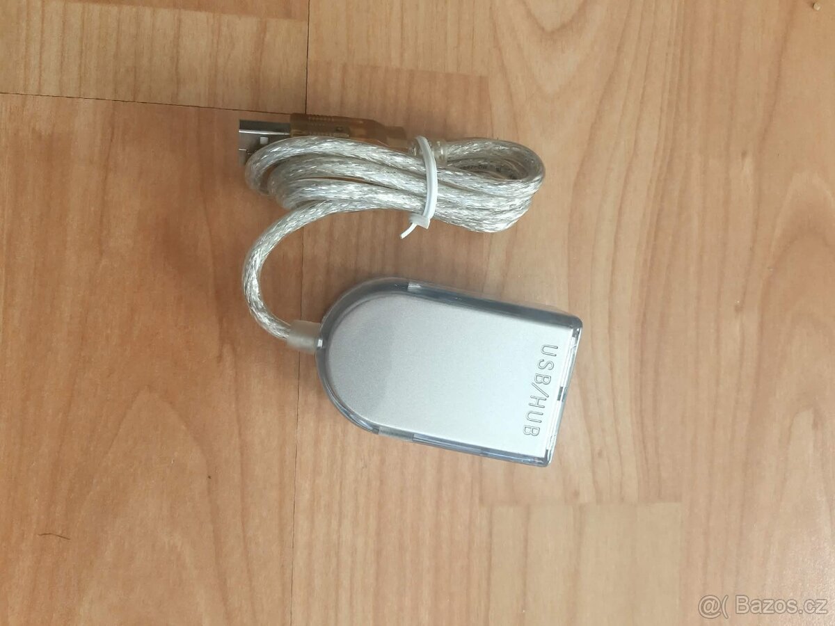 USB rozbočovač – ideální k notebookům s jedním USB