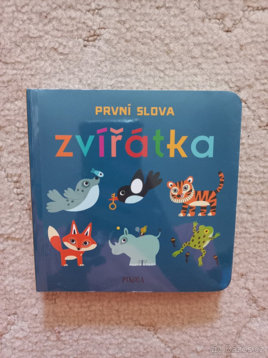 Kniha první slova zvířátka
