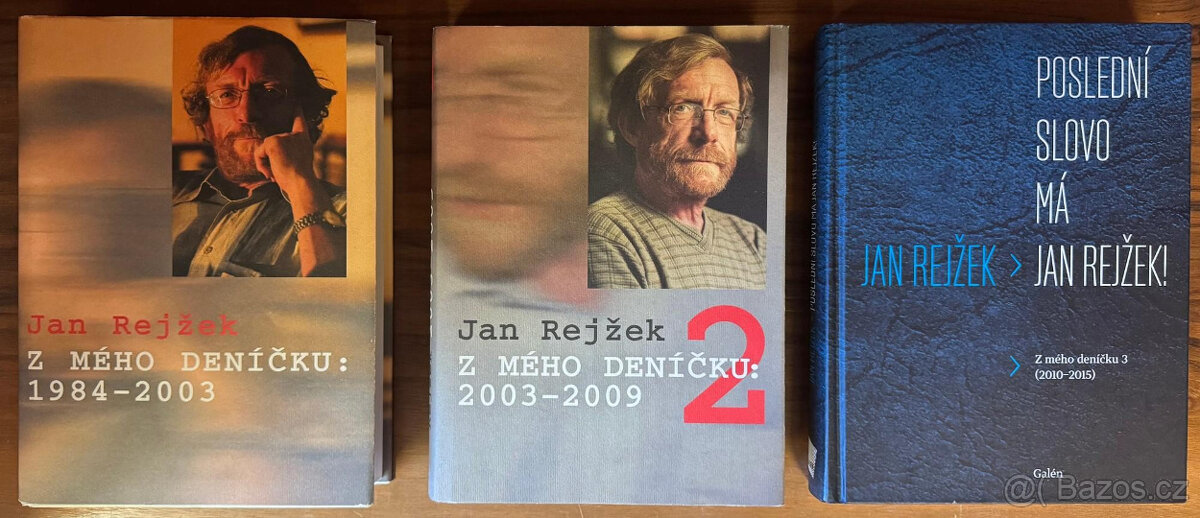 3x Jan Rejžek - Z mého deníčku 1. až 3.