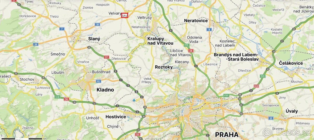 Prodej podílu na pozemku v ku Uhy