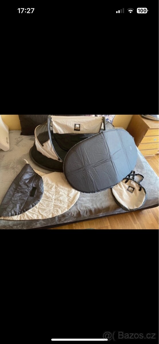 Cestovní postýlka DERYAN Baby Luxe