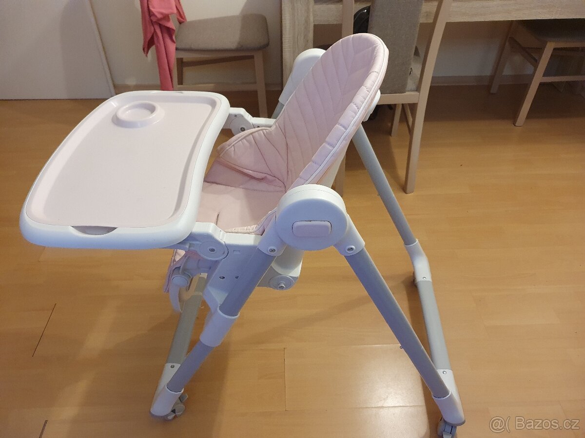 Jídelní židlička kinderkraft select - Lastree pink