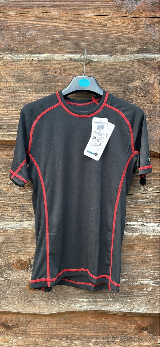 Panské funkční triko CoolMax krátký rukáv