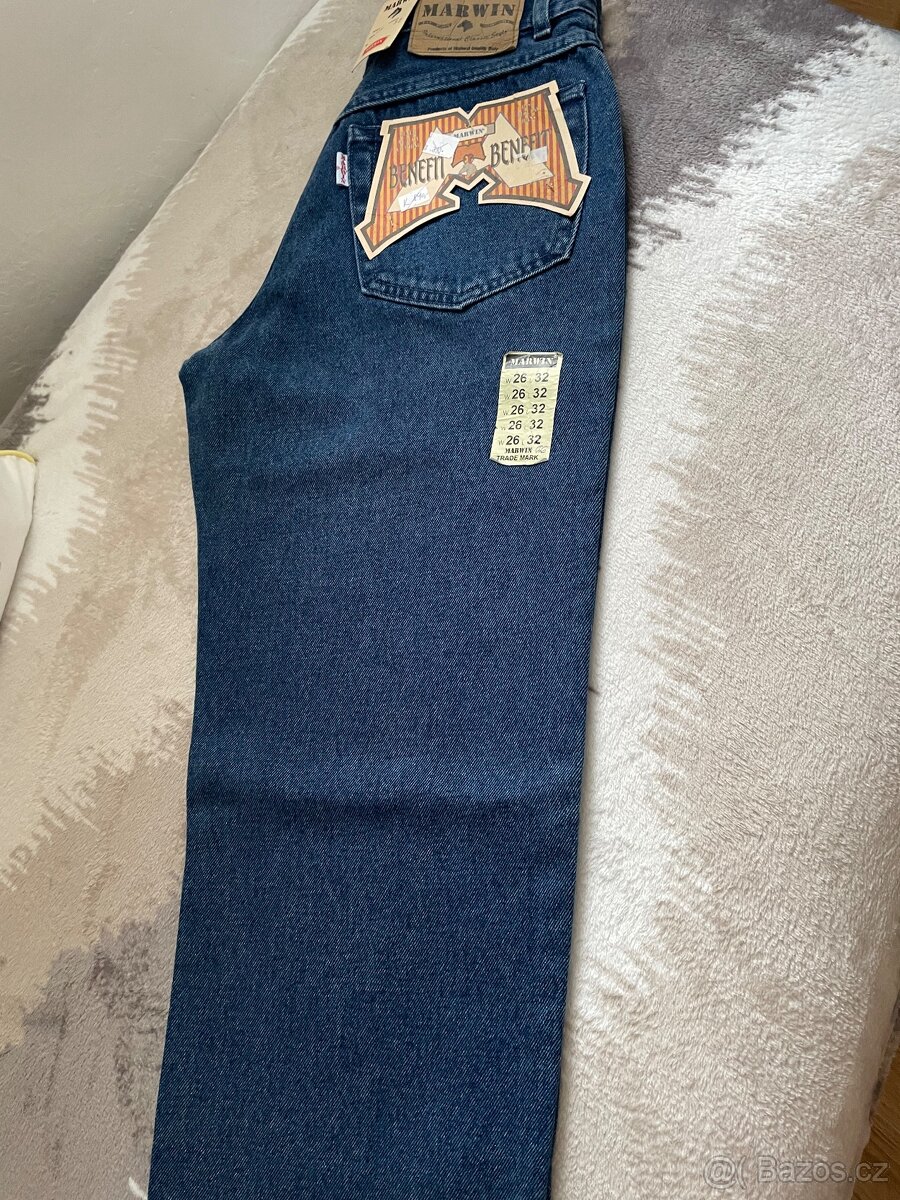 Nové dámské tmavomodré džíny