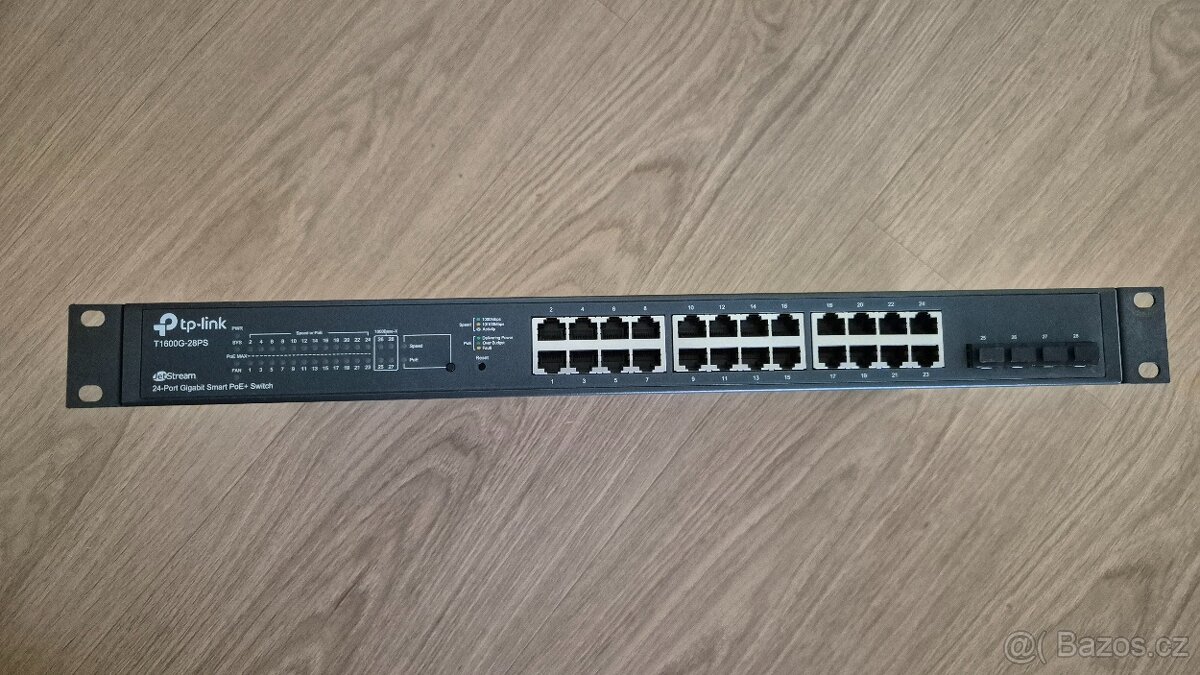 Switch TP-link JetStream T1600G-28PS POE+