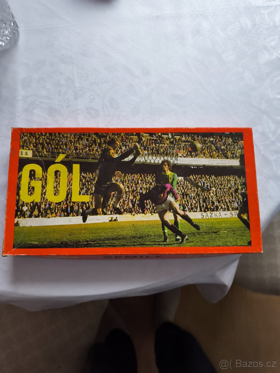 Retro stolní hra GÓL (Sazka) - sběratelský kousek