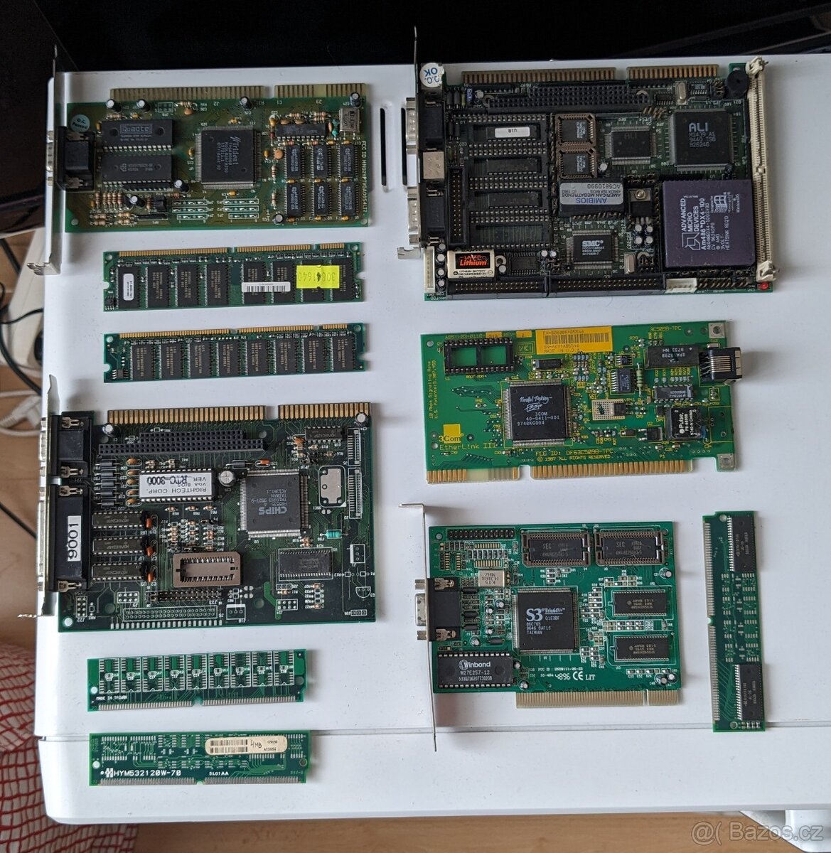 Výběr retro PC komponent