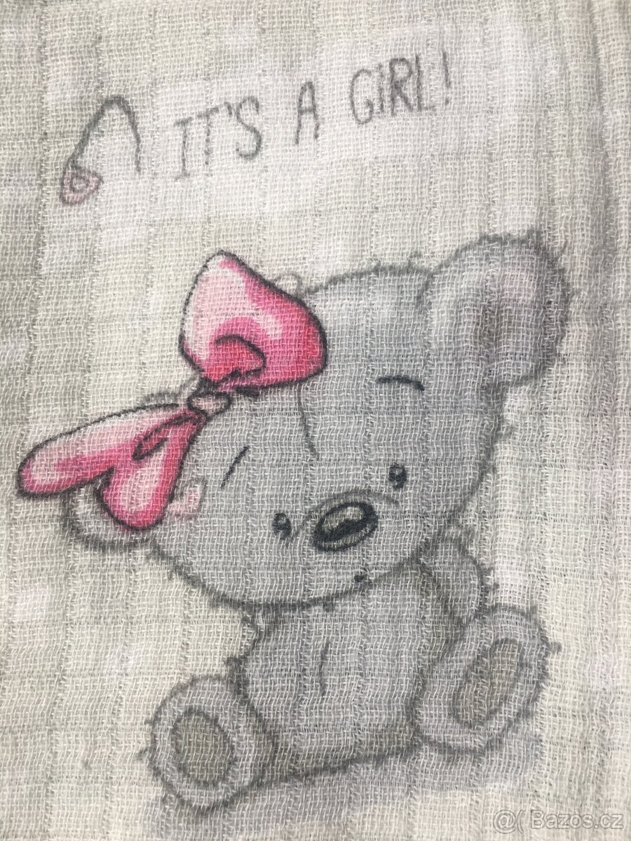 Plenka It's a Girl medvídek