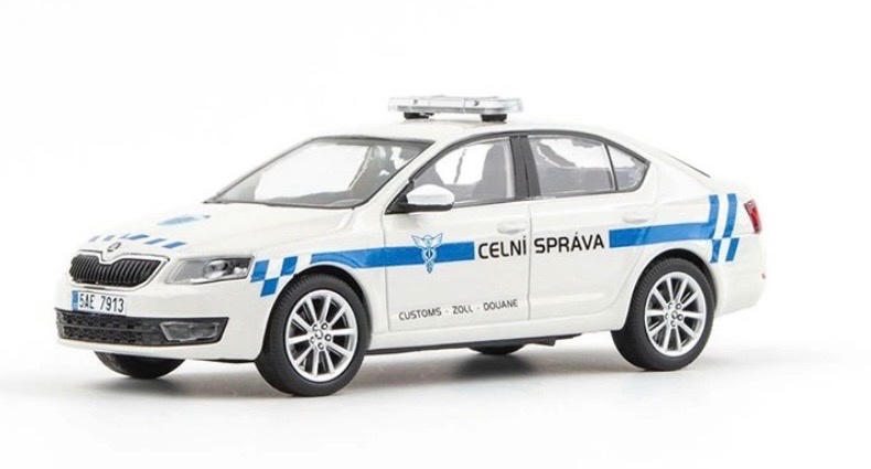 Škoda Octavia III Celní Správa 1:43 Abrex