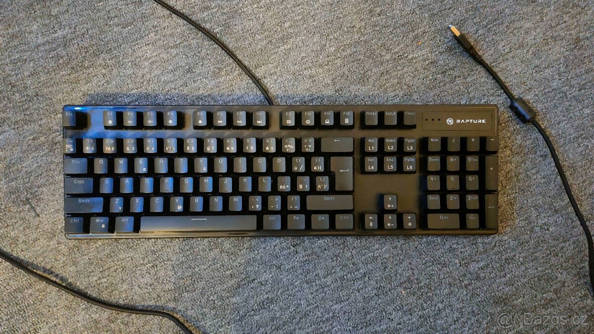 Rapture X-Ray Keyboard