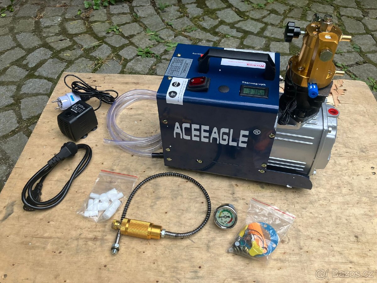 PCP vysokotlaký kompresor 300 bar