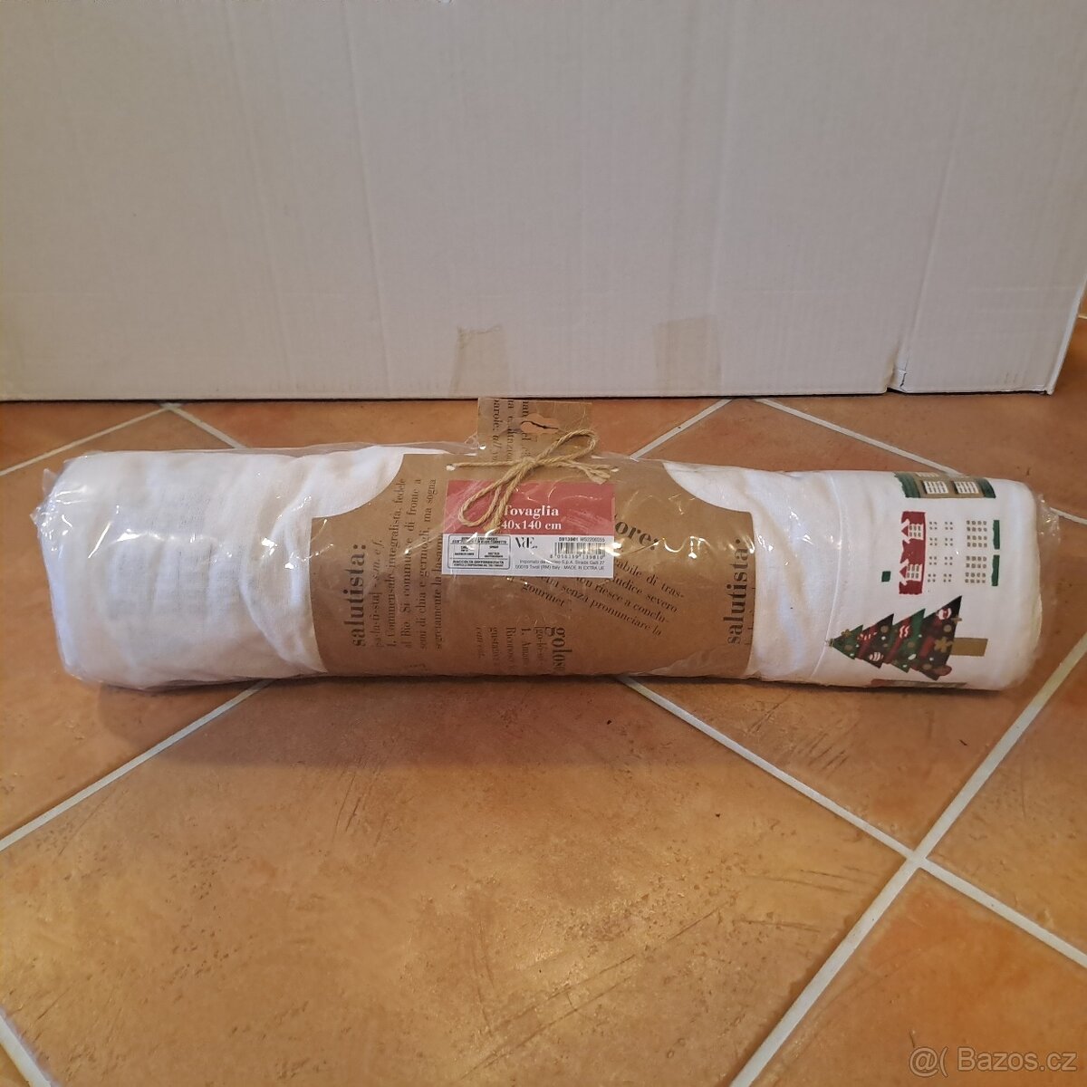 Vánoční ubrus - nový - originálně zabalený