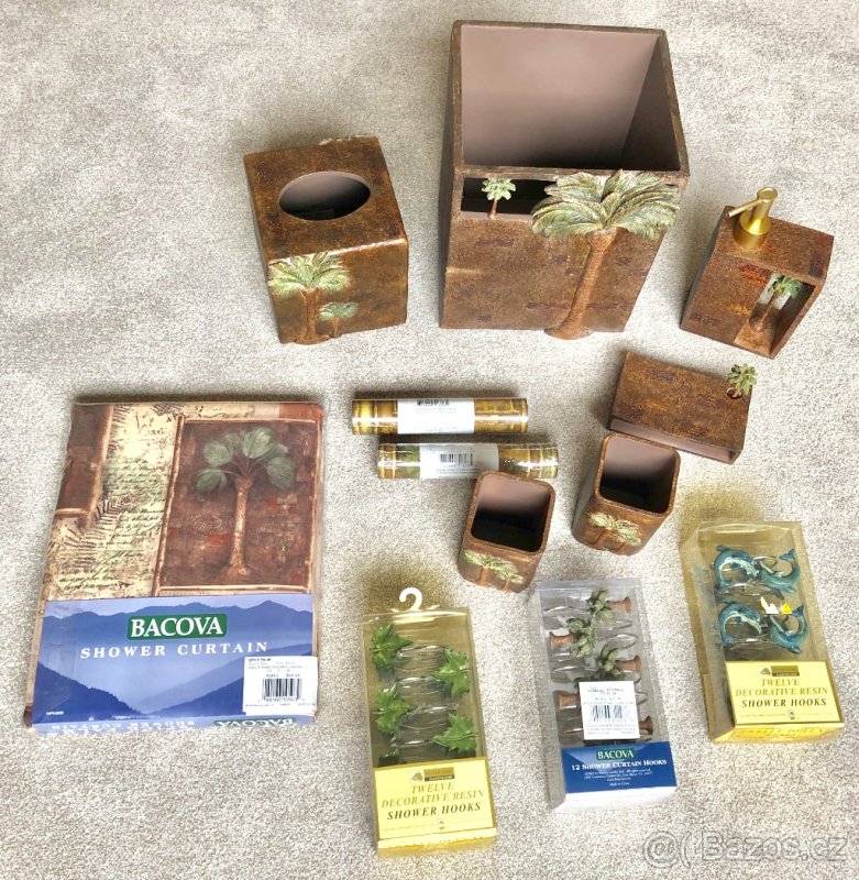 Koupelnová stylová sada "HAWAI" z umělého kamene NOVÁ