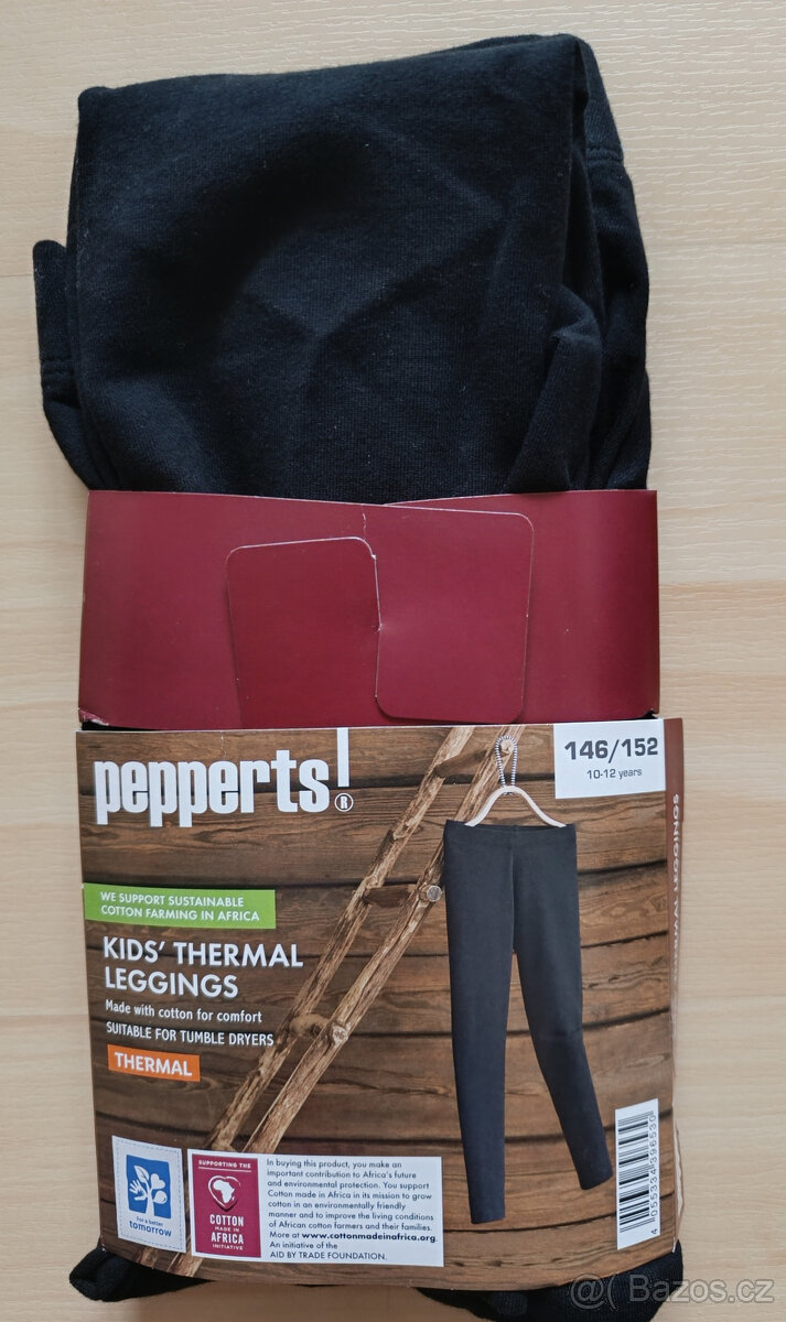 NOVÉ - zateplené dívcí legíny, 146/152, Pepperts