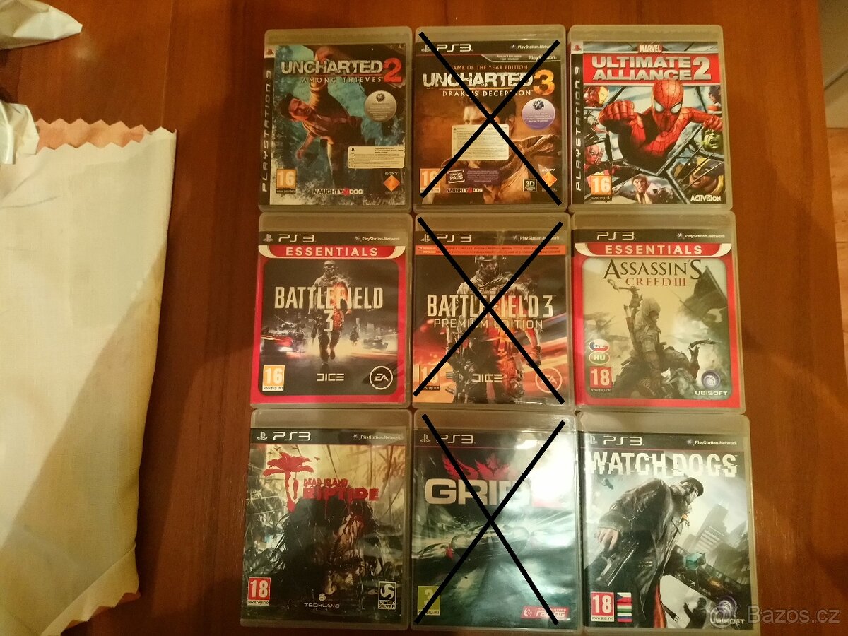Hry na PS3 - Top Stav