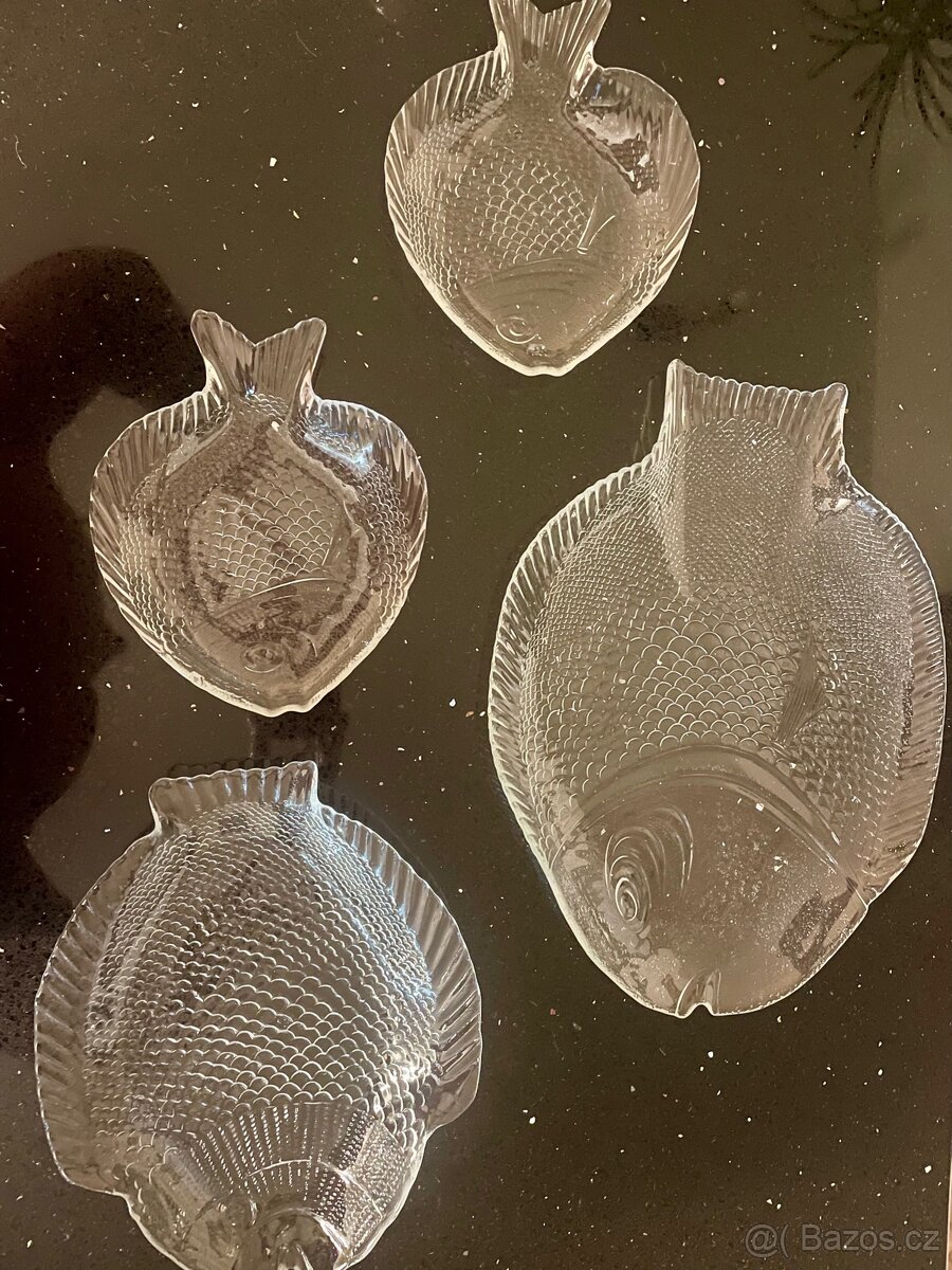 Skleněné misky “kapři”