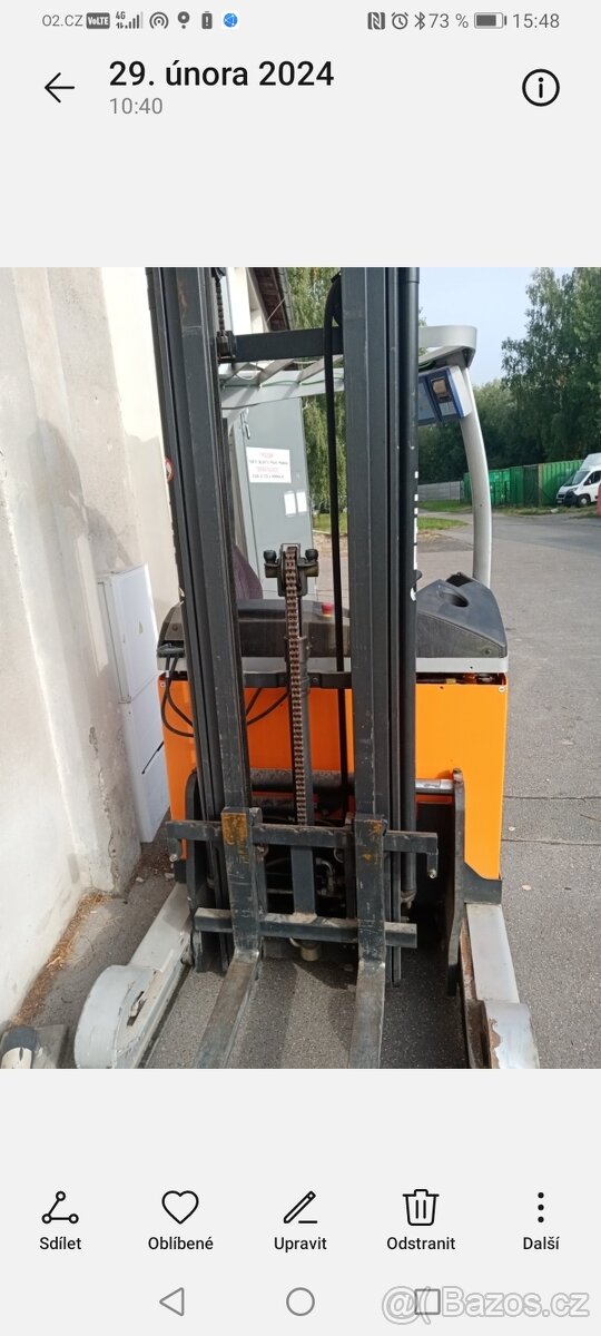 Vzv still FM-X 10, Váha LTW15A