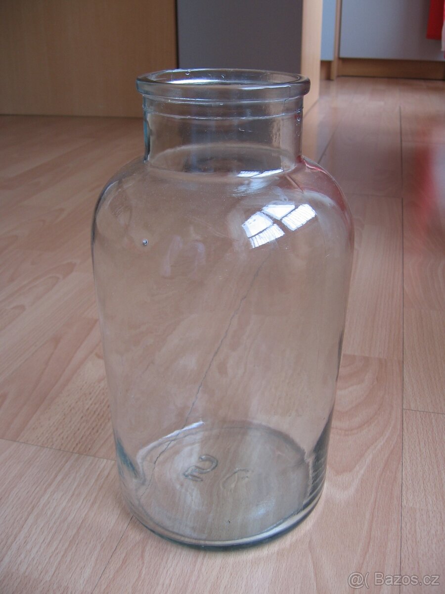 Skleněná lahvice - 5 litrů