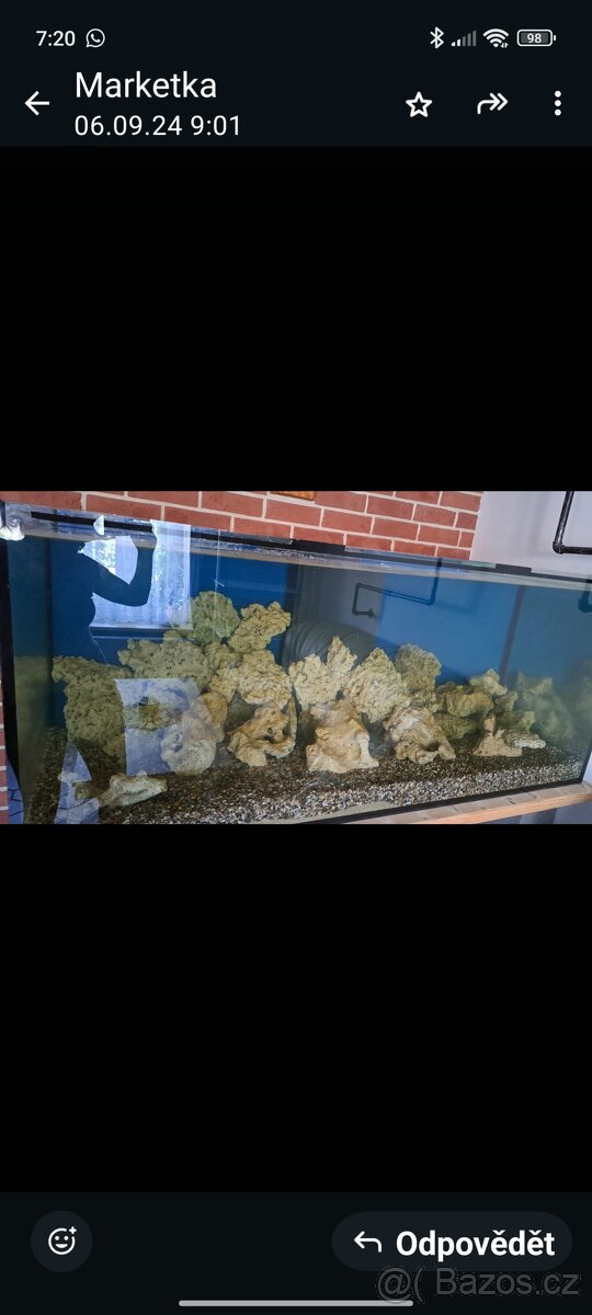 Prodám kameny do akvárií