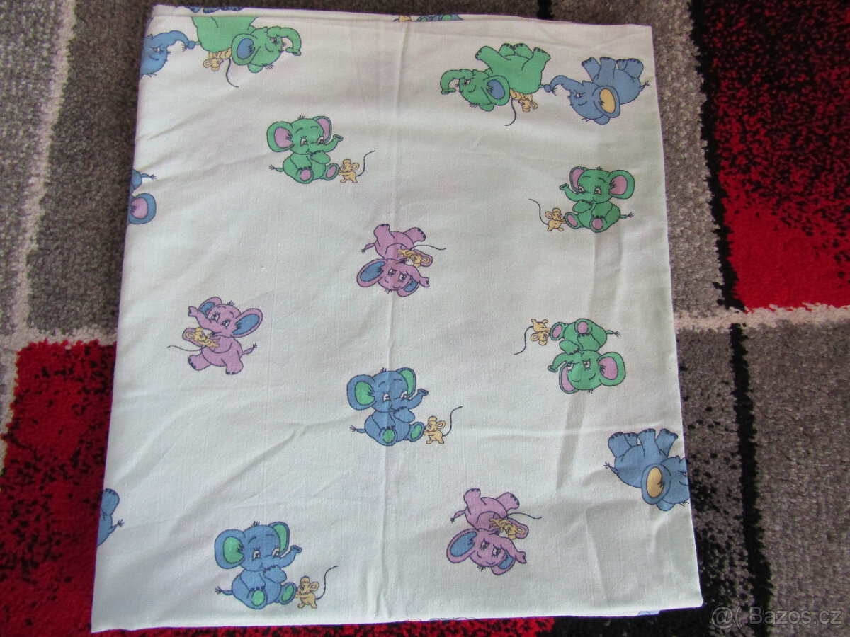 Povlečení na peřinku do postýlky -neutrál