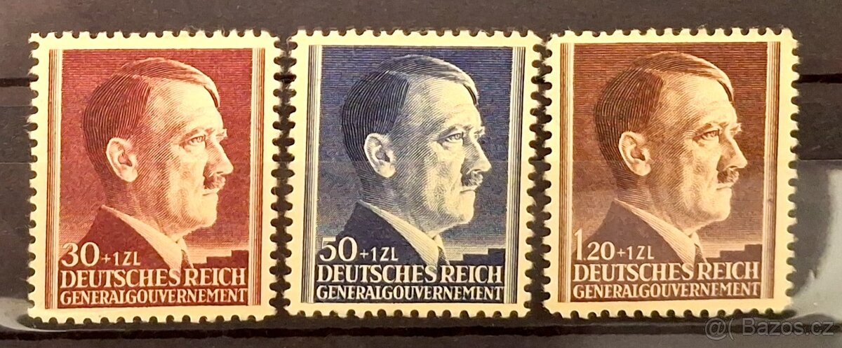 Nemecko Deutsche Raich, známky protektorátu