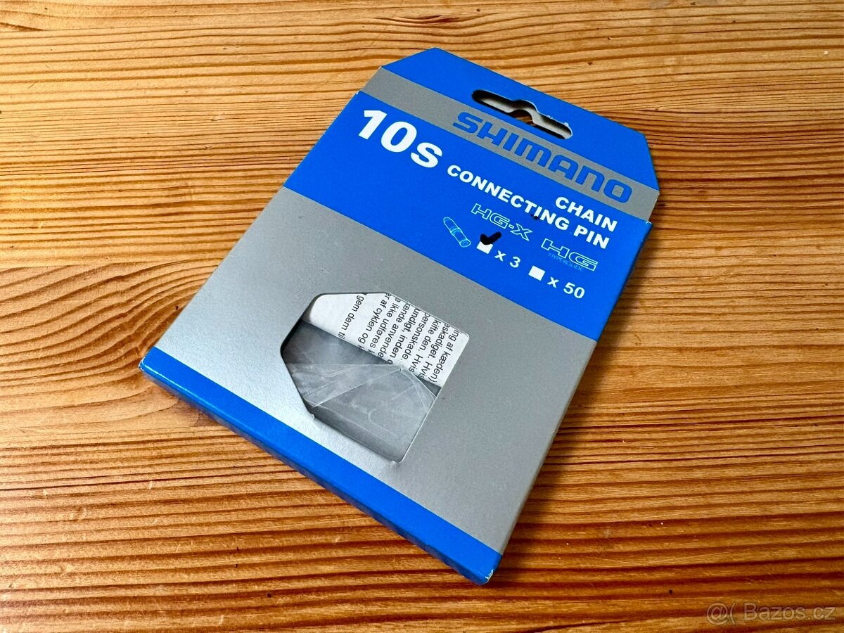 Čep řetězu Shimano 10s, 3 ks, HG, HG-X