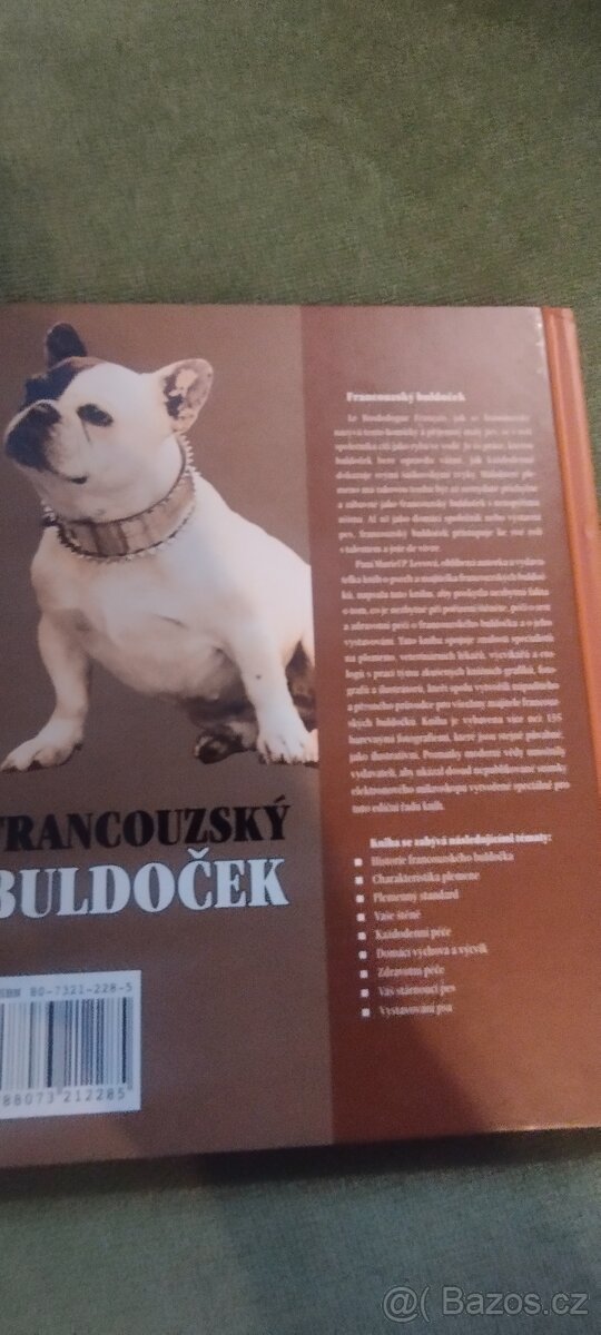 Knížka francouzský buldoček