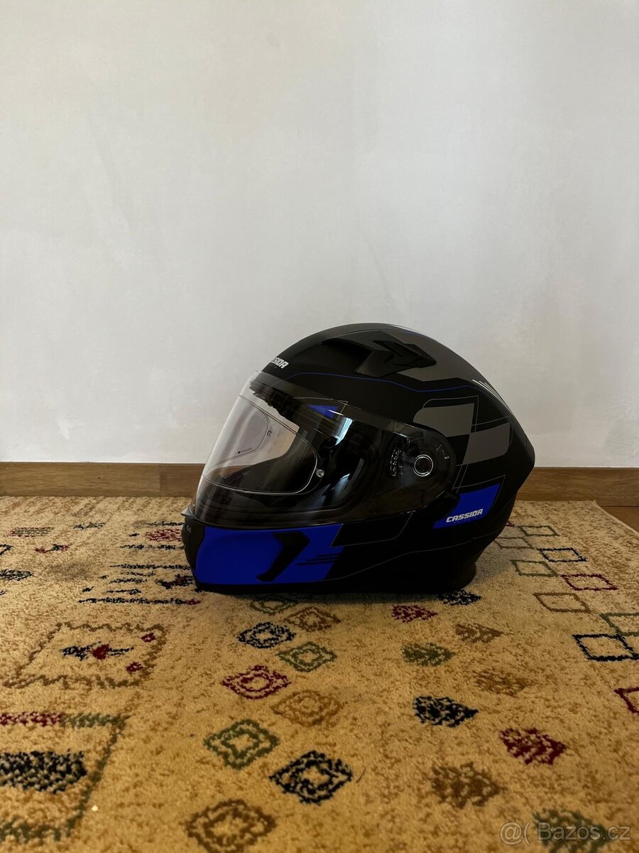 Přilba Cassida 3.0 RoxoR - černo modrá + pinlock
