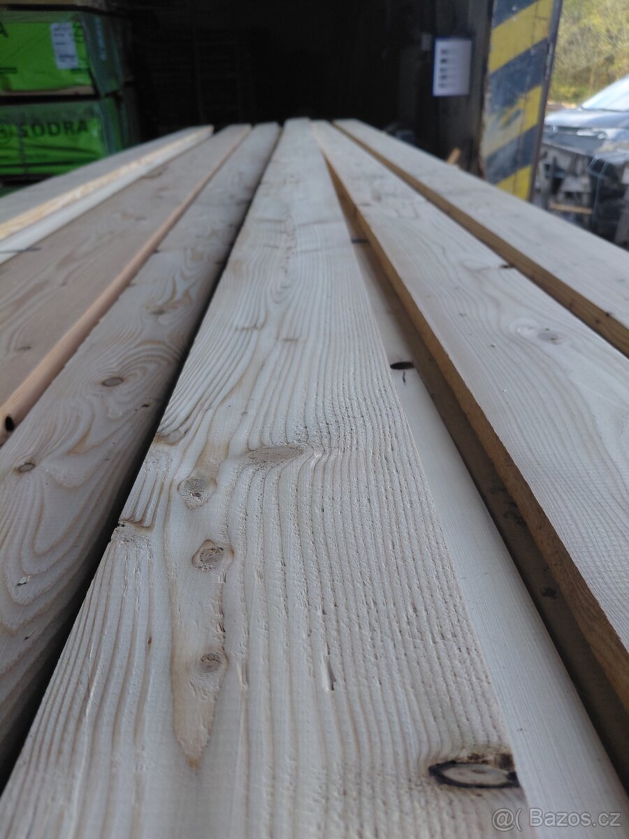 Prodám Modřínová hoblovaná prkna