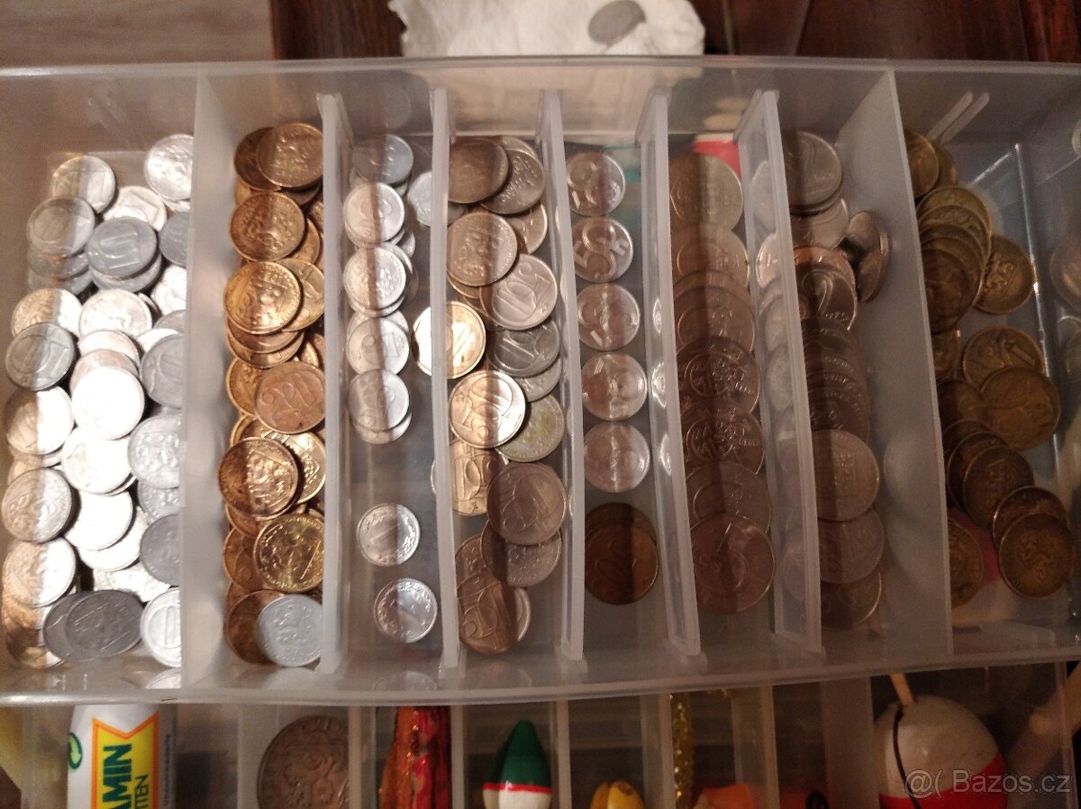 Prodám mince bankovky ČSSR a ČR .